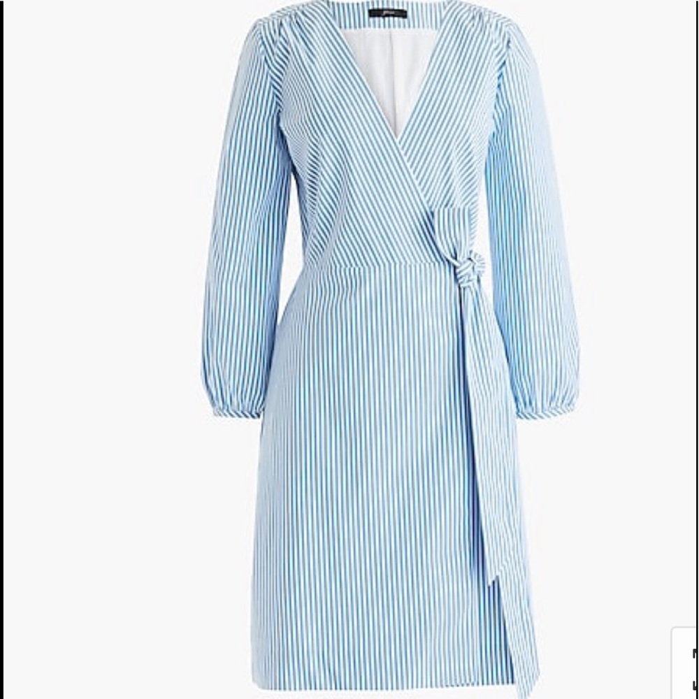 💙J CREW WRAP DRESS💙 - Picture 6 of 7